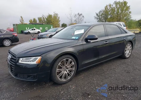2015 Audi A8 L 4.0T from USA, damaged, VIN WAU32AFD0FN002508